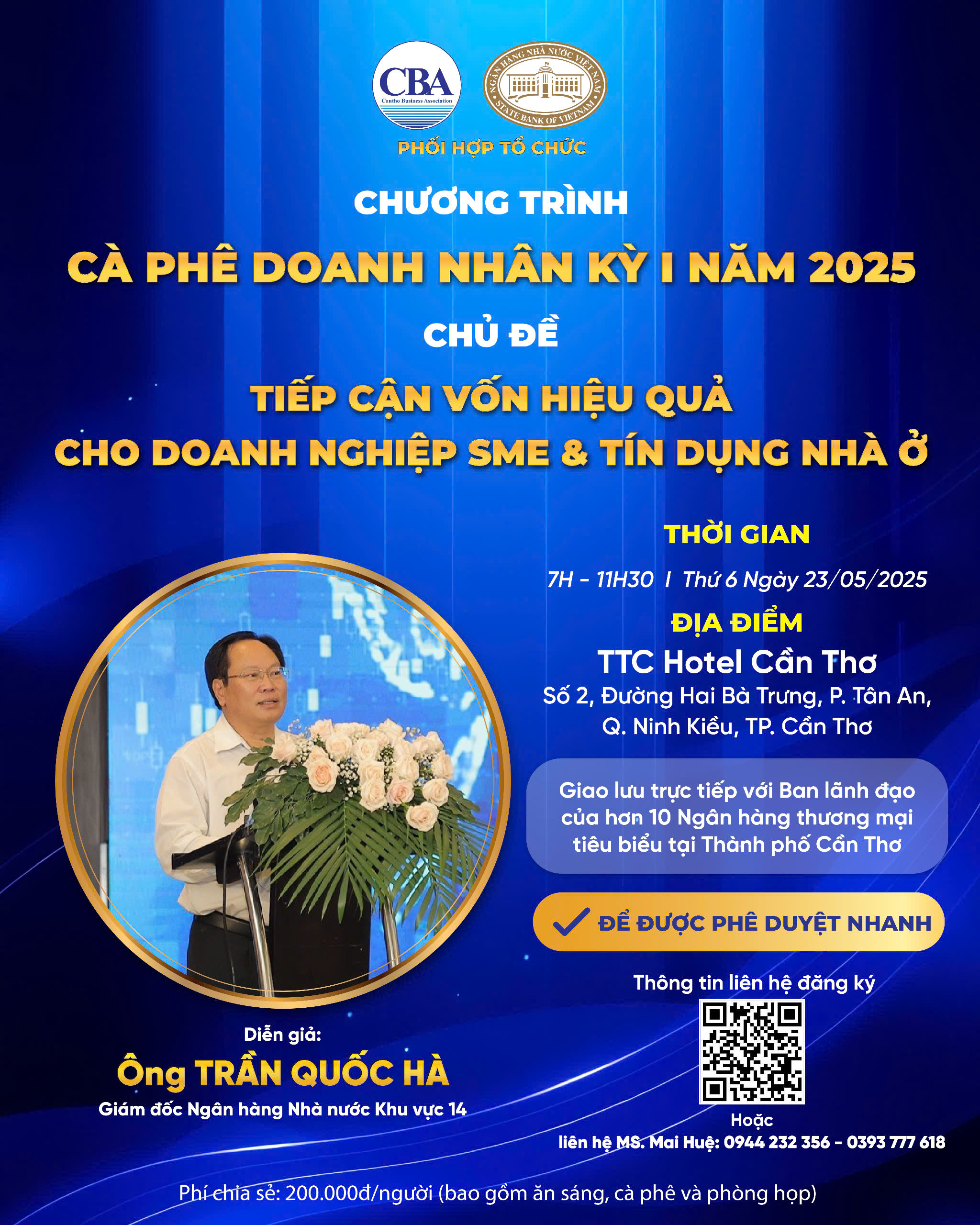 Cà phê Doanh nhân kỳ I năm 2025