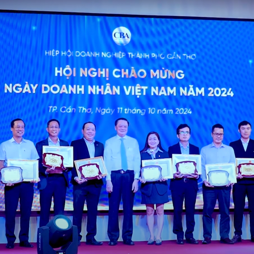 Hội Nghị Chào Mừng Ngày Doanh Nhân Việt Nam 2024 – Hiệp Hội Doanh Nghiệp TP. Cần Thơ (CBA)