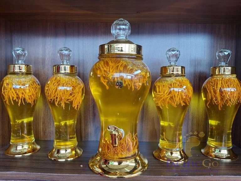 Rượu ngâm đông trùng hạ thảo