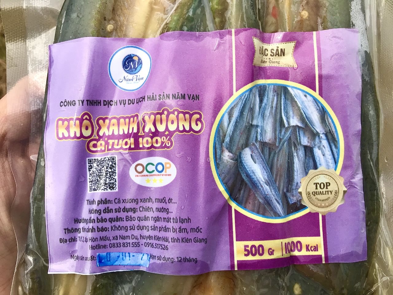 Khô cá xương xanh là gì?