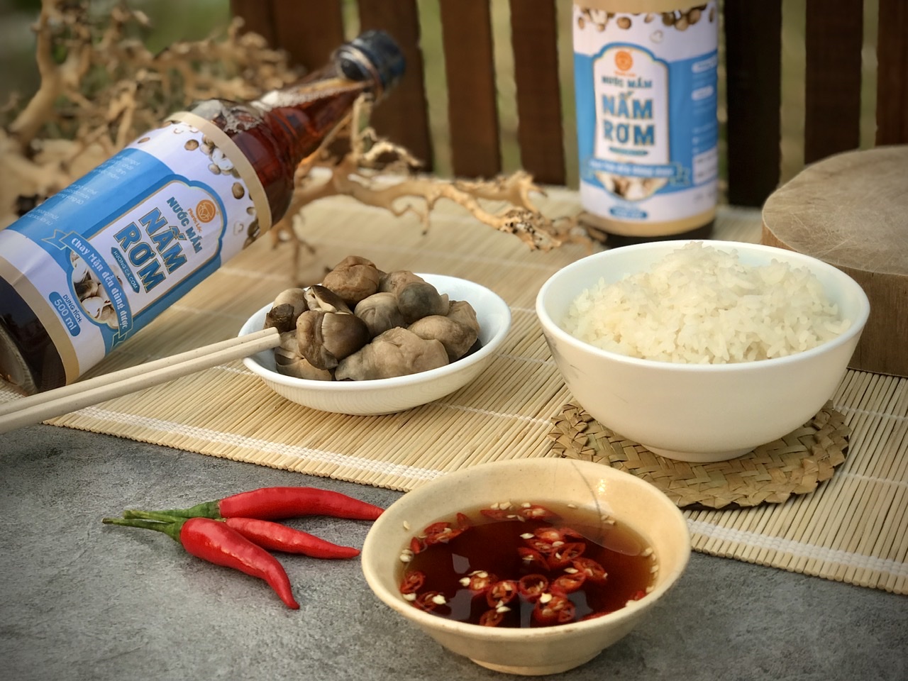 Kích thước nấm rơm