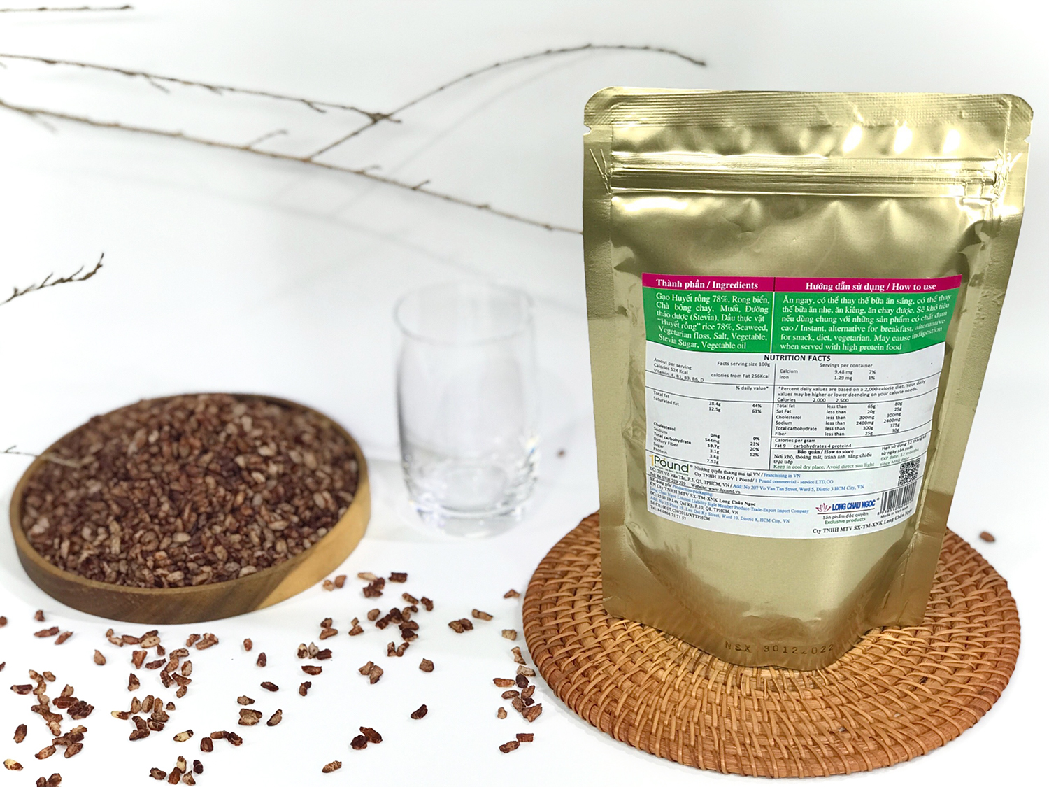 So sánh thành phần dinh dưỡng giữa gạo lứt và gạo trắng