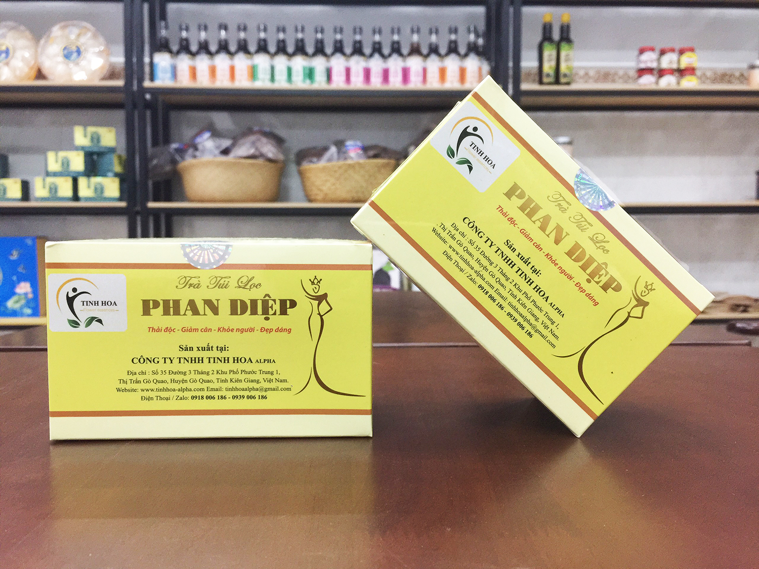 Thành phần của trà túi lọc