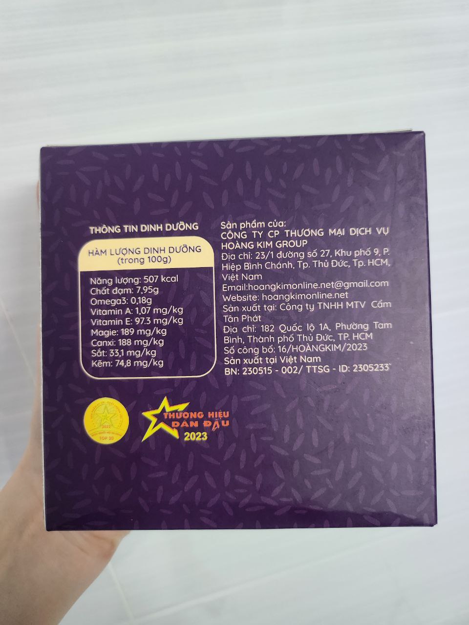 Thành phần và xuất xứ