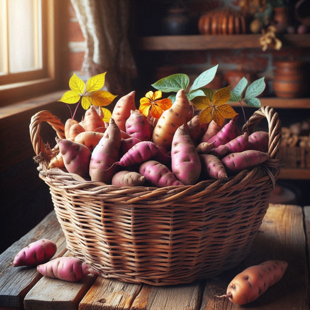 Cân nhắc khi ăn khoai lang và rau lang