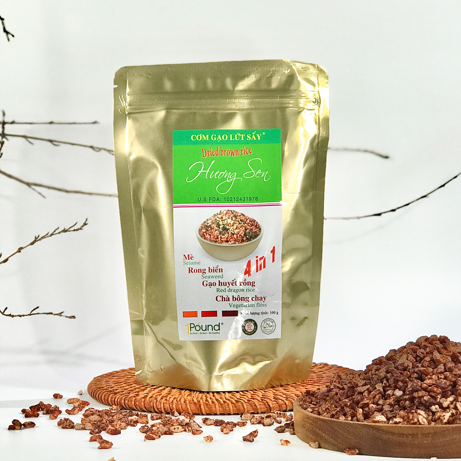 Cách làm nước uống gạo lứt rang