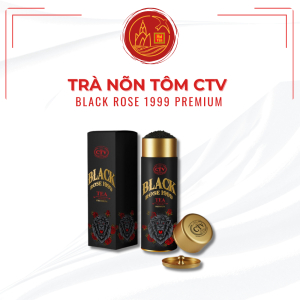 Trà Nõn Tôm CTV Black Rose 1999 Premium Hộp Thiếc 100g