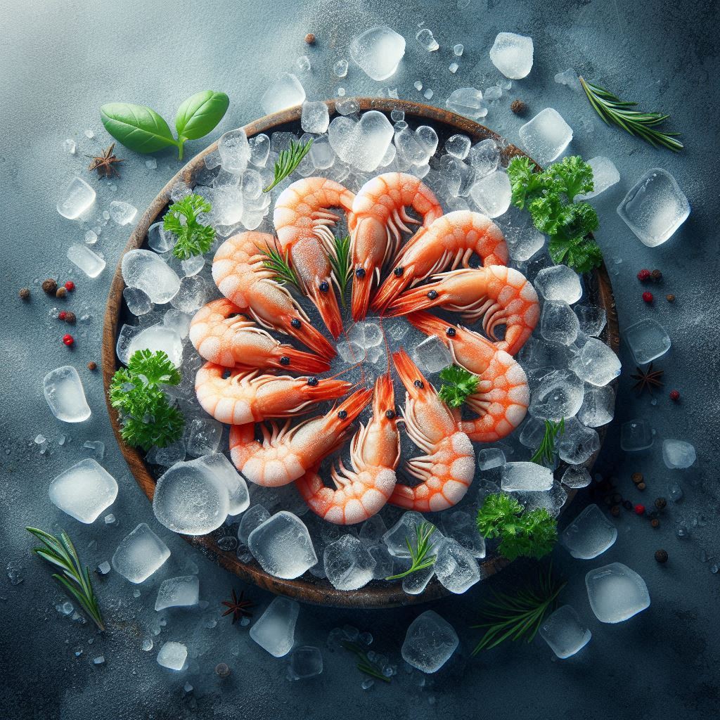 Tôm không có mùi hôi, khó chịu