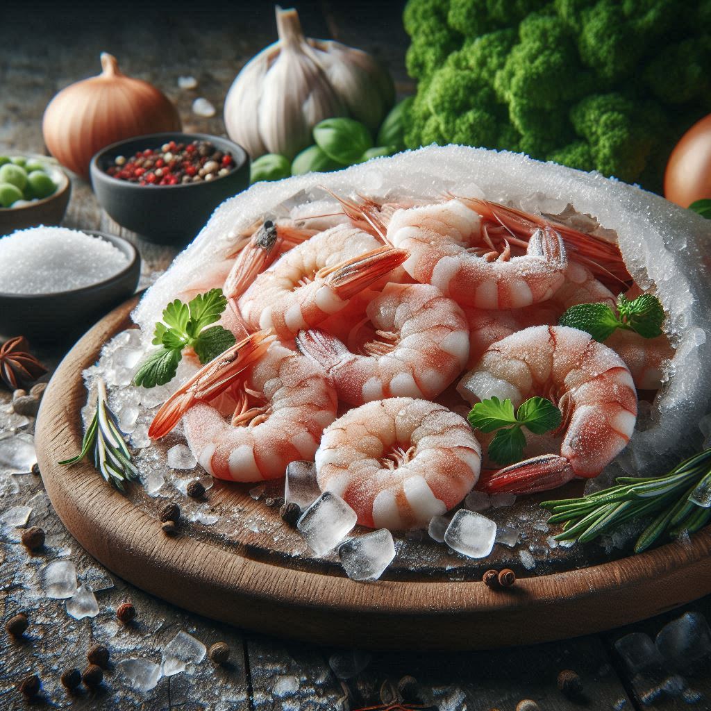 Rã đông tôm bằng nhiệt độ thường