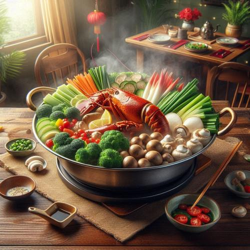 Lẩu tôm hùm nấm là gì?