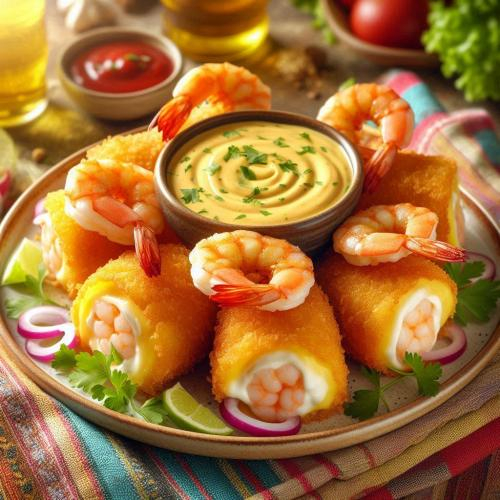 Bước 5: Chiên tôm