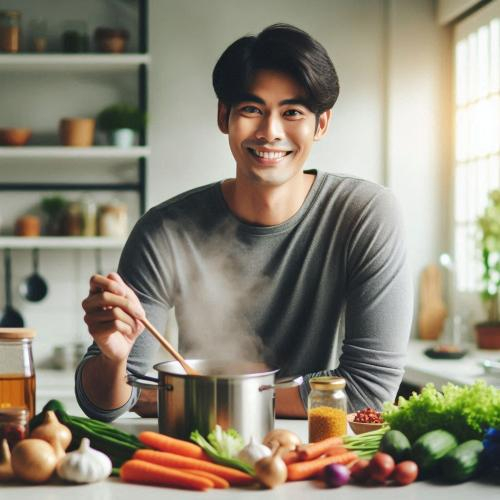 Bước 4: Nấu canh chua