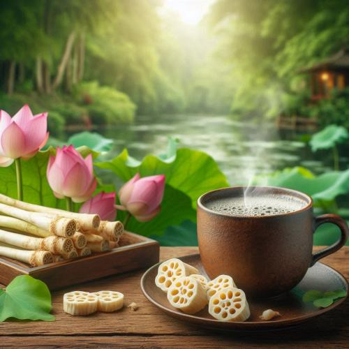 Cách nấu nước củ sen khô