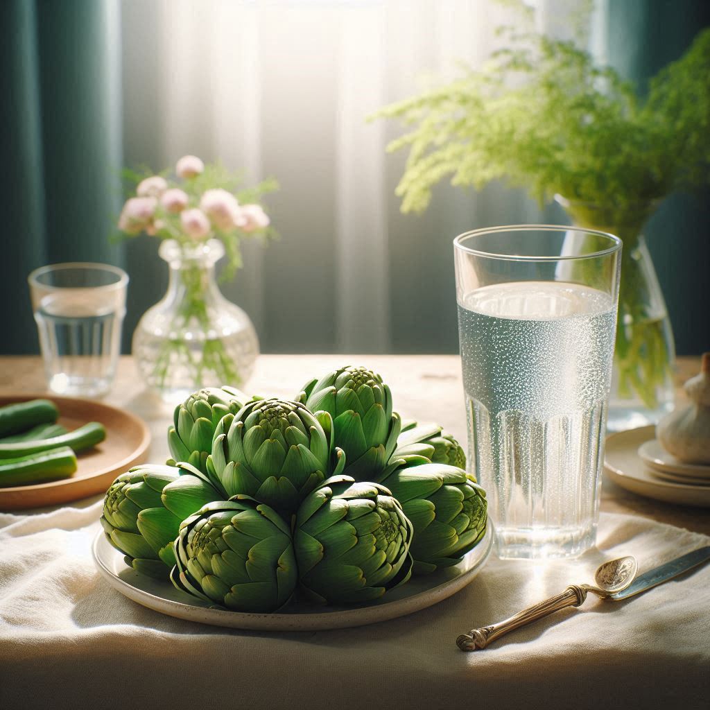 Cho atiso vào ngăn mát tủ lạnh