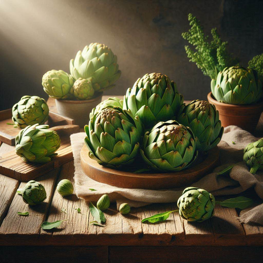 Canh bông atiso nấu sườn heo