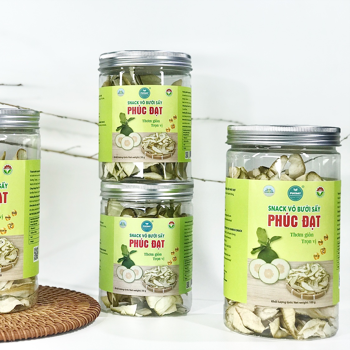 Mứt vỏ bưởi sấy khô