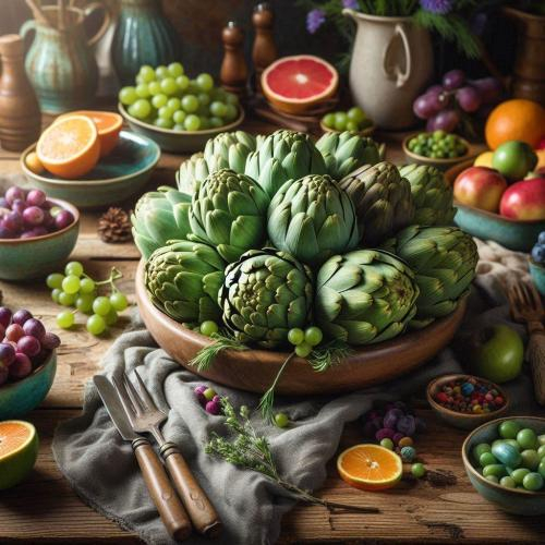 Bước 3: Xén lá atiso