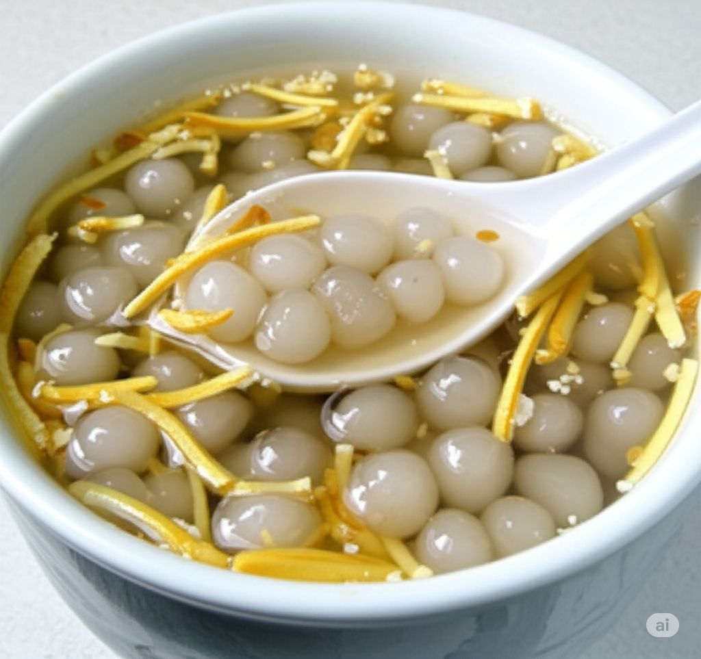 Chè bột lọc nhân đậu phộng là gì?