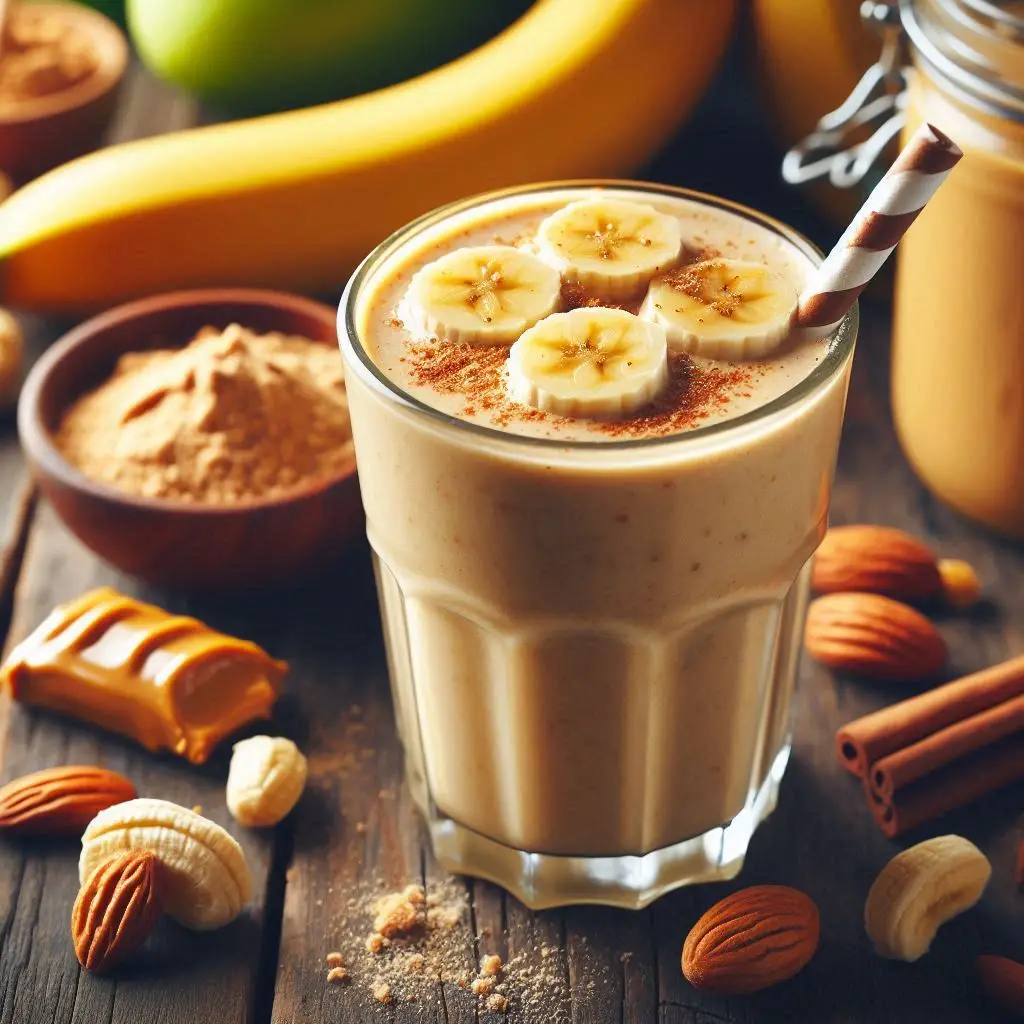 Cách làm sinh tố chuối bơ đậu phộng