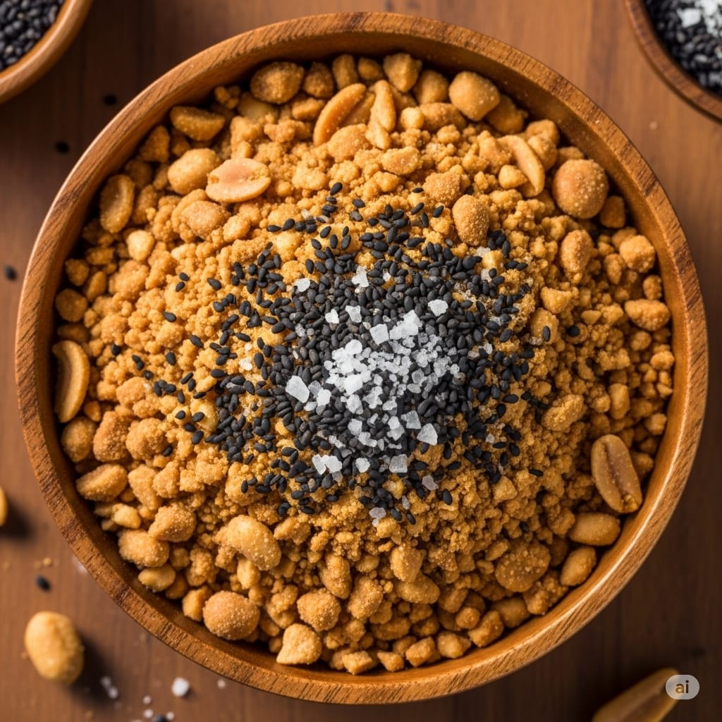 Đậu phộng muối mè có tác dụng gì?