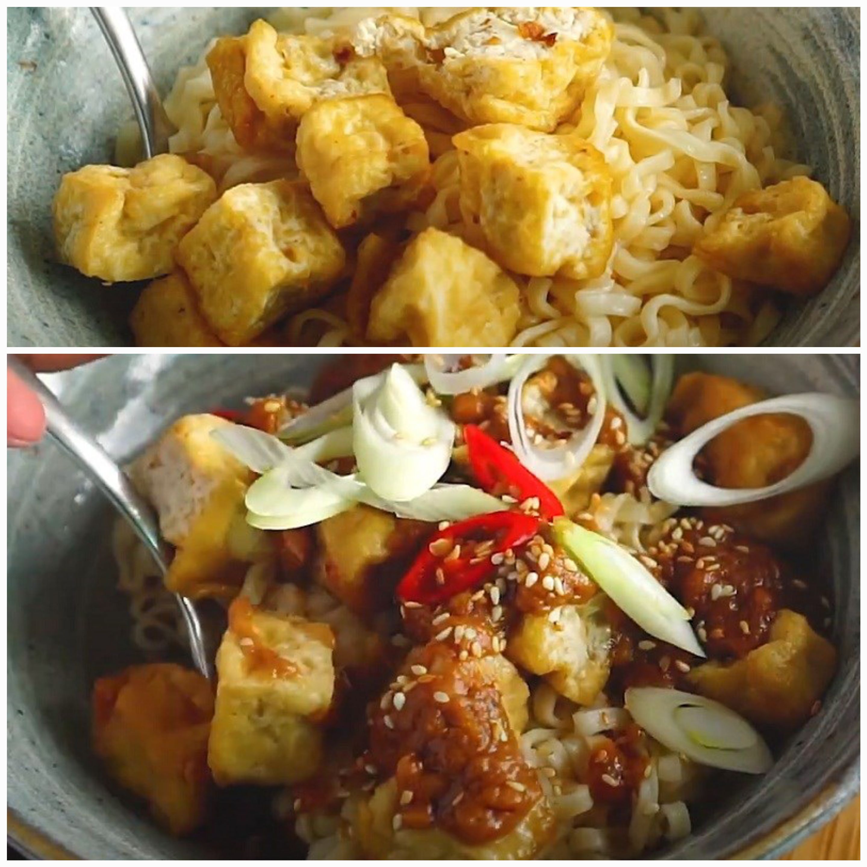 Mì Udon sốt bơ đậu phộng là gì?