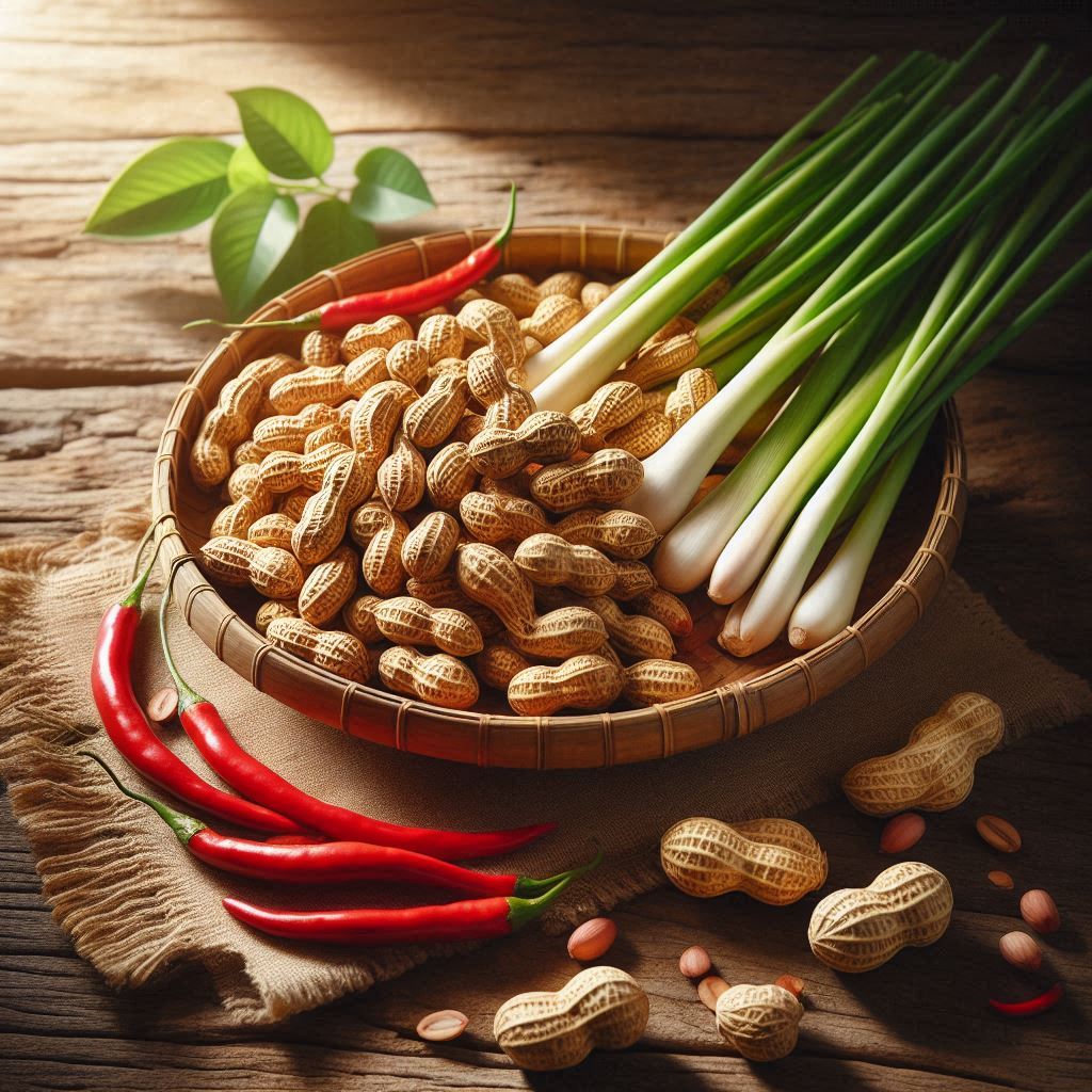 Đậu phộng rang sả ớt kiểu Thái là gì?