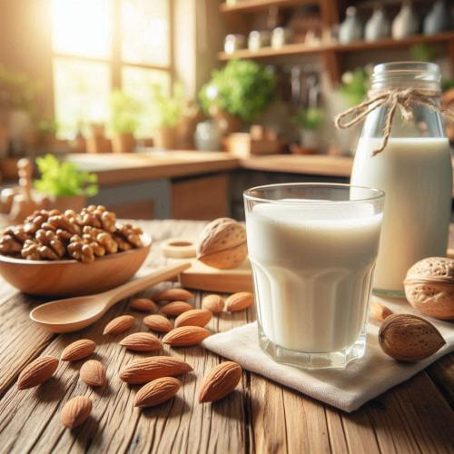 Sữa hạt óc chó hạnh nhân