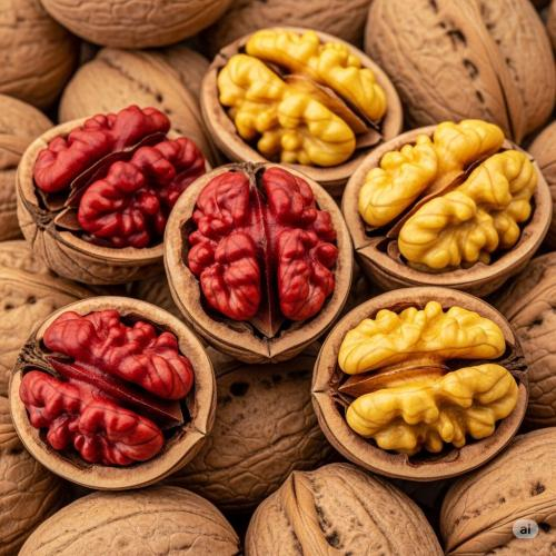 Hạt óc chó đỏ là gì?