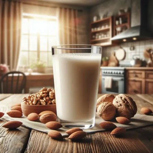 Sữa óc chó nguyên chất