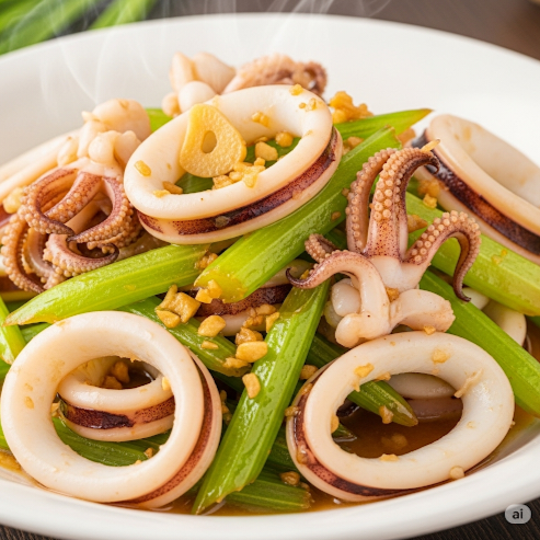 Không ăn mực chưa được nấu chín