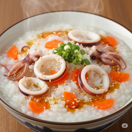 Cháo mực là gì?