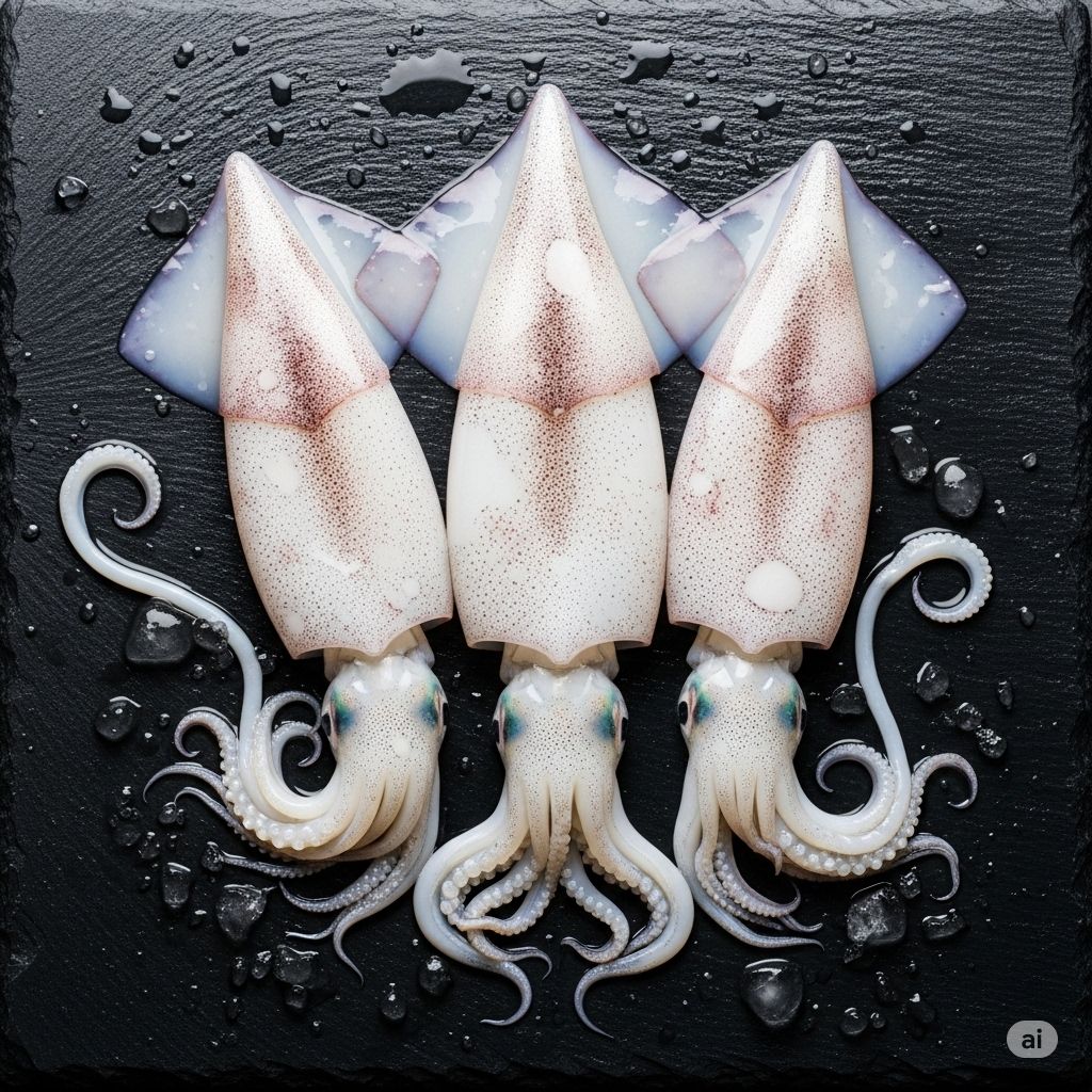 Mực tươi có chất gì?