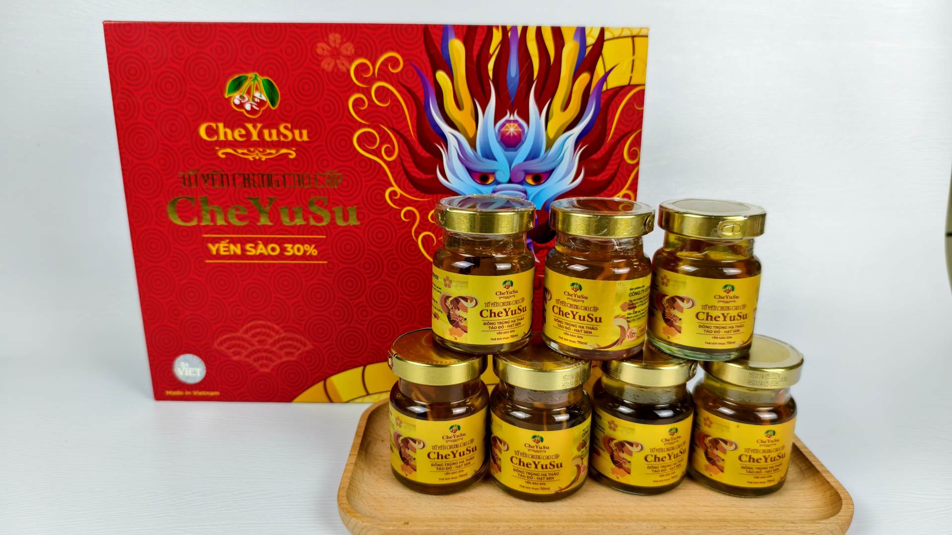 Chưng yến cách thủy truyền thống