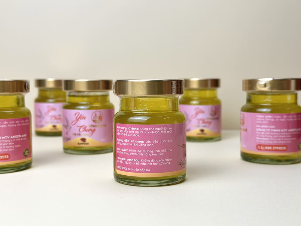 Cách chưng yến với saffron bổ dưỡng nhất