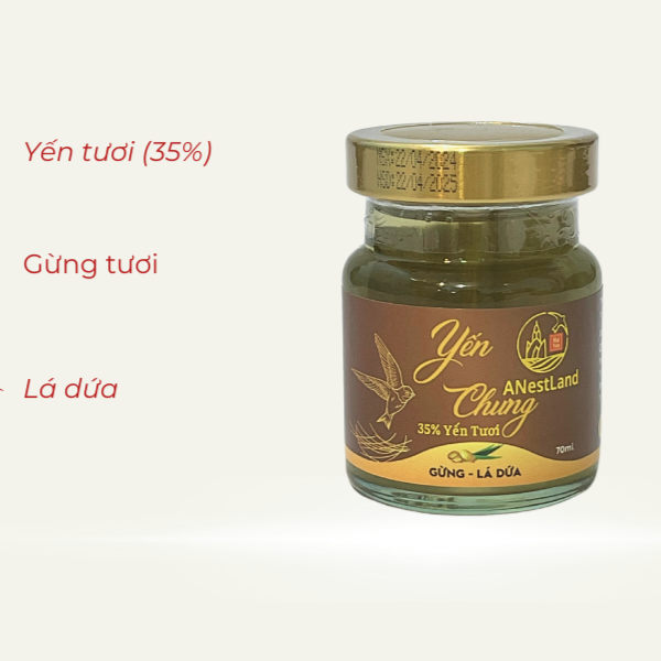 Yến chưng lá dứa AnestLand có tốt không?