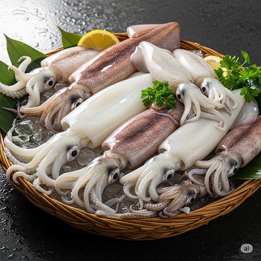 Chất lượng mực tươi cao