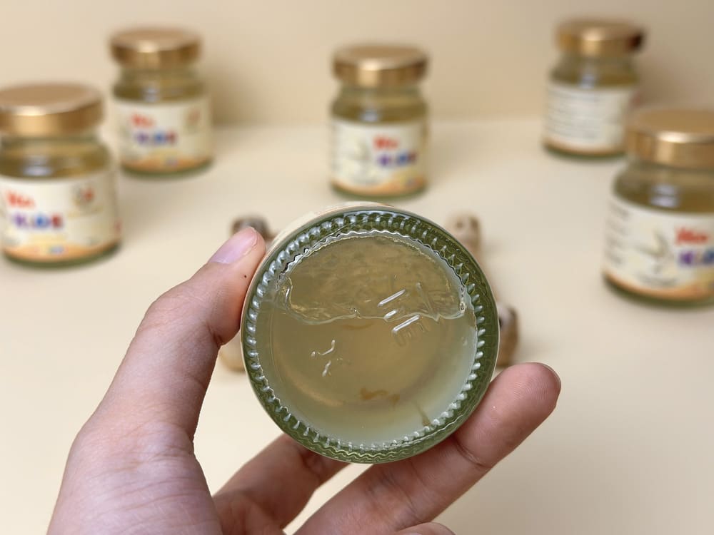 Yến chưng đường phèn