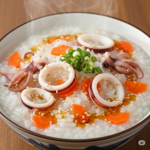 Cháo mực là gì?