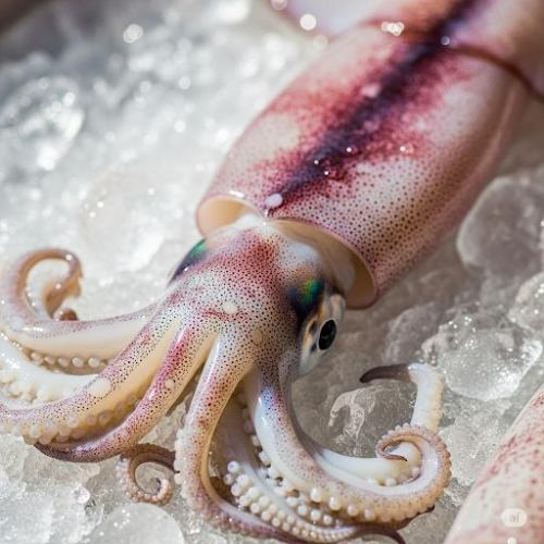 Bảo quản mực tươi bằng tủ lạnh