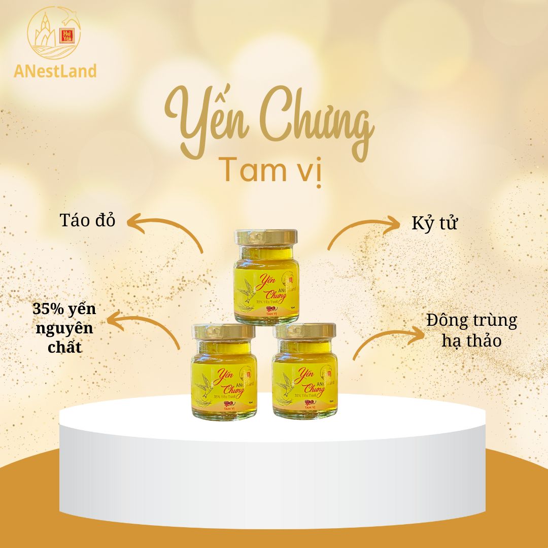 Yến chưng tam vị