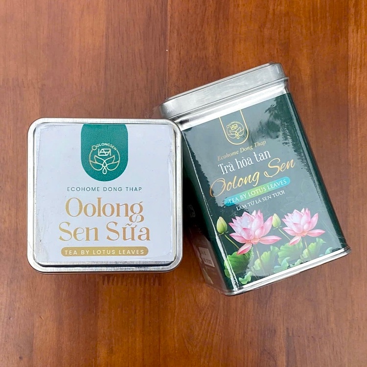 Trà hòa tan oolong sen là của ai sản xuất?
