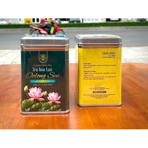 Trà hòa tan oolong sen
