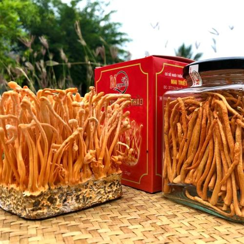 Canh sườn non hầm đông trùng hạ thảo