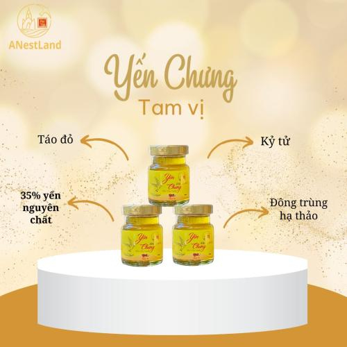 Yến chưng tam vị
