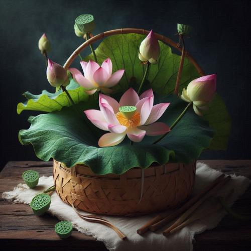 Nguồn nguyên liệu từ vùng đất sen hồng