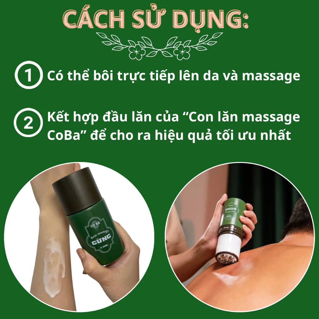 Dùng con lăn massage như thế nào?