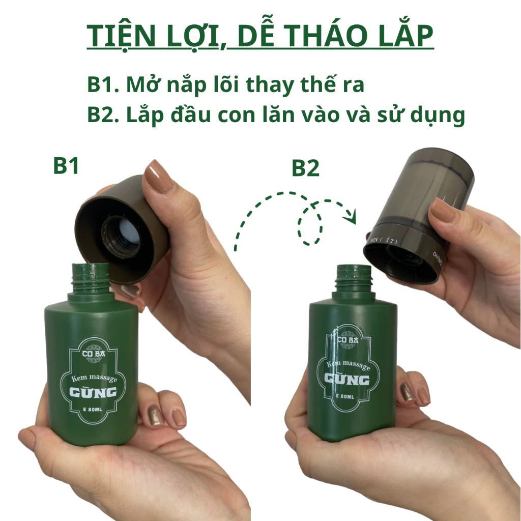 Nếu hết kem thì sao?