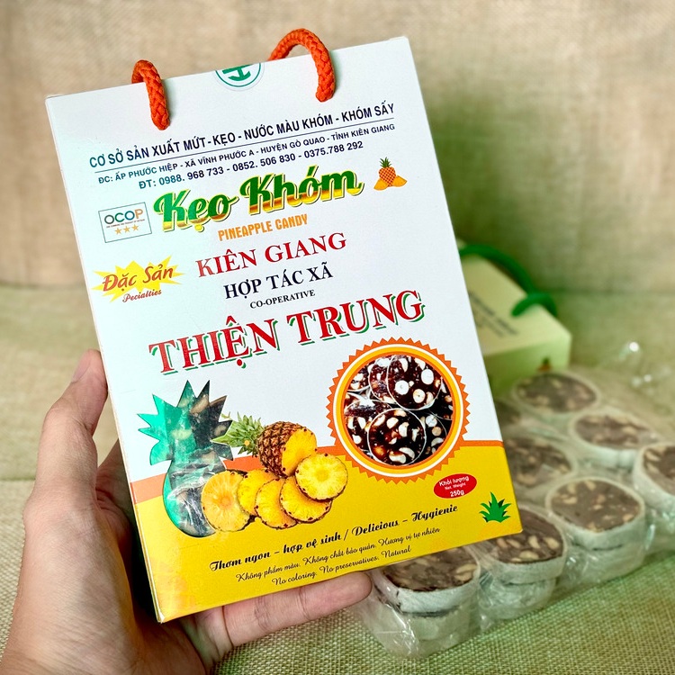 Không nên ăn kẹo khóm riêng lẻ