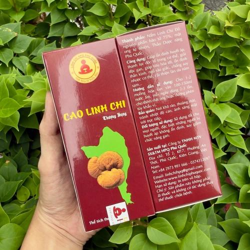 Nên dùng bao nhiêu ml cao linh chi?