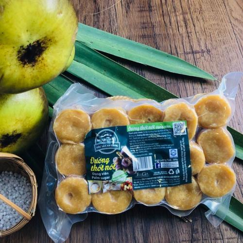 Đường thốt nốt dạng viên